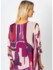 Abstract Printed Silk Blouse