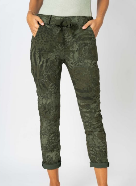 Jungle Animal Printed Joggers