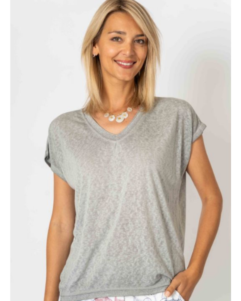 Super Soft V-Neck Short Sleeve Tee