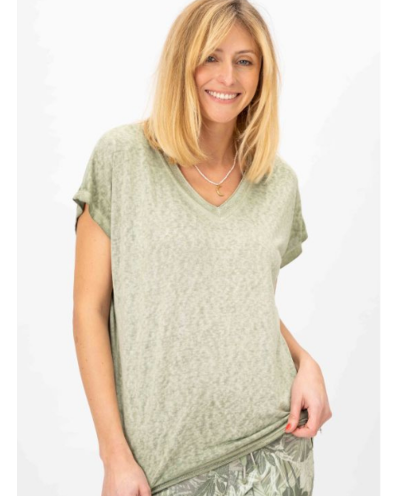 Super Soft V-Neck Short Sleeve Tee