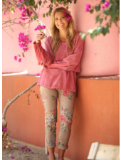 Floral Printed One Size Joggers