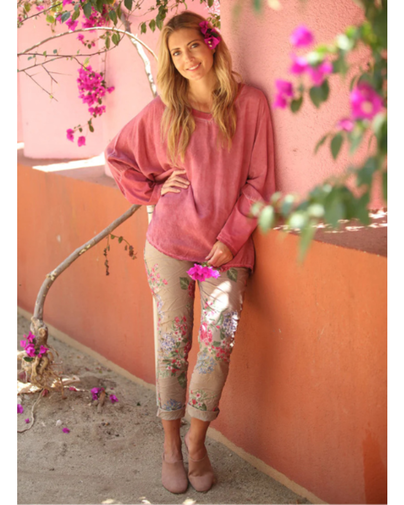 Floral Printed One Size Joggers