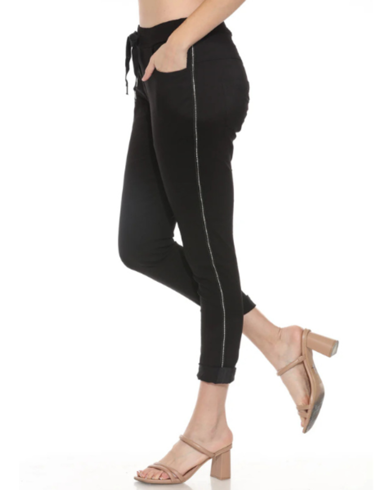 Rhinestone Stretch Pant