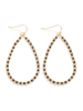 Beaded Teardrop Earrings