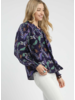 Funky Ferns Long Sleeve Printed Blouse
