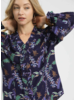 Funky Ferns Long Sleeve Printed Blouse