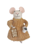 Hello Pumpkin Spice Felt Mouse