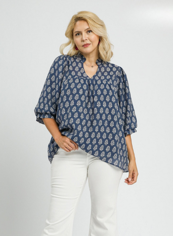 Lightweight Printed Blouse