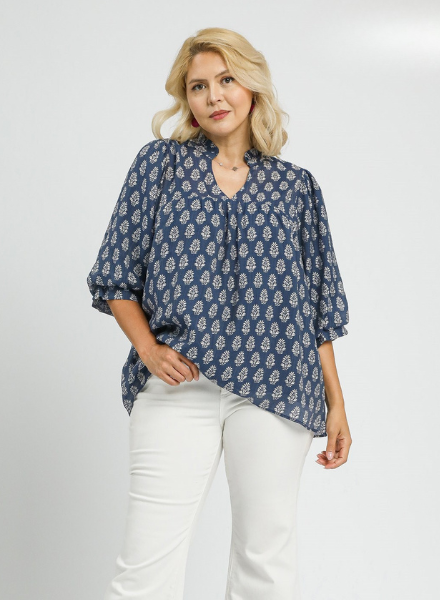 Lightweight Printed Blouse