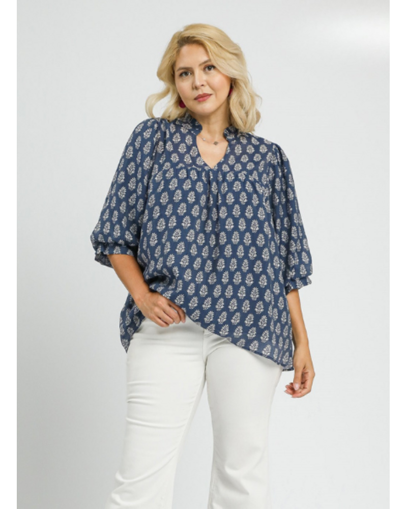 Lightweight Printed Blouse