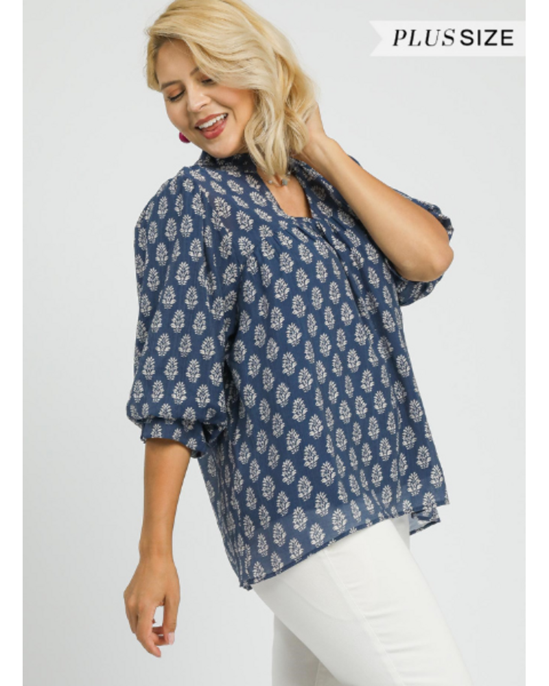 Lightweight Printed Blouse