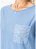Sequin Pocket Long Sleeve Tee
