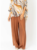 Silk Pant with Slit