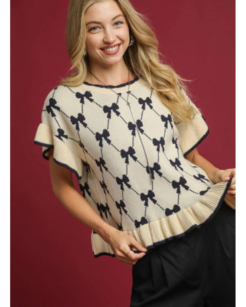 Bow Knit Sweater