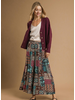 Boho Patchwork Wide Leg Pant