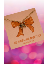 Bow Charm Necklace