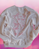 Colossians 1:17 Bow Sweatshirt