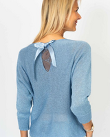 Sweater With Bow On Back