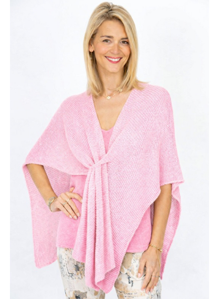 Tie Front Knit Cover Up