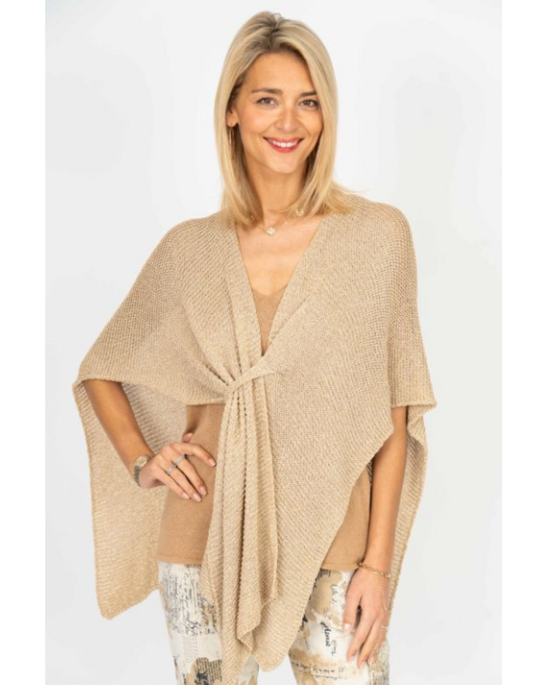 Tie Front Knit Cover Up
