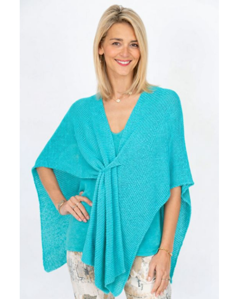 Tie Front Knit Cover Up