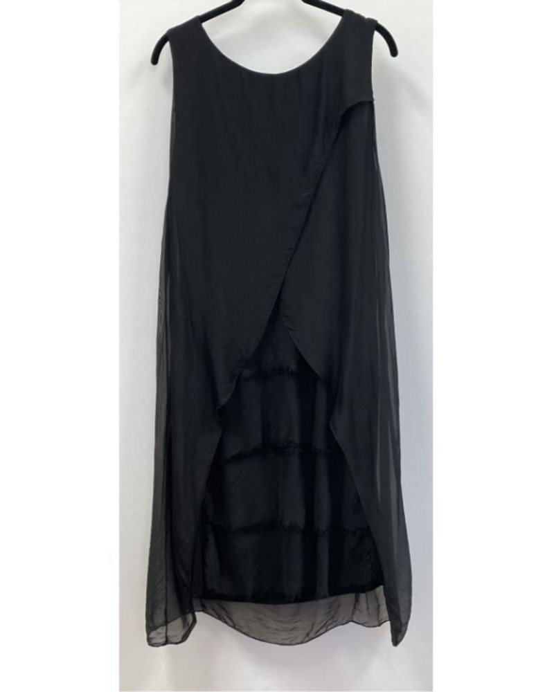 New Tiered Silk Dress