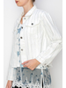 Denim Jacket with Rhinestones