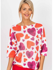 Heart On Your Sleeve Knit Sweater