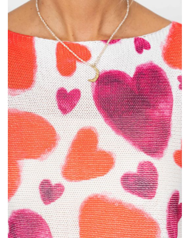 Heart On Your Sleeve Knit Sweater