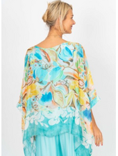 Flower Garden Silk Blouse