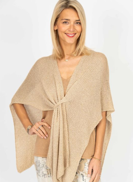 Tie Front Knit Cover Up