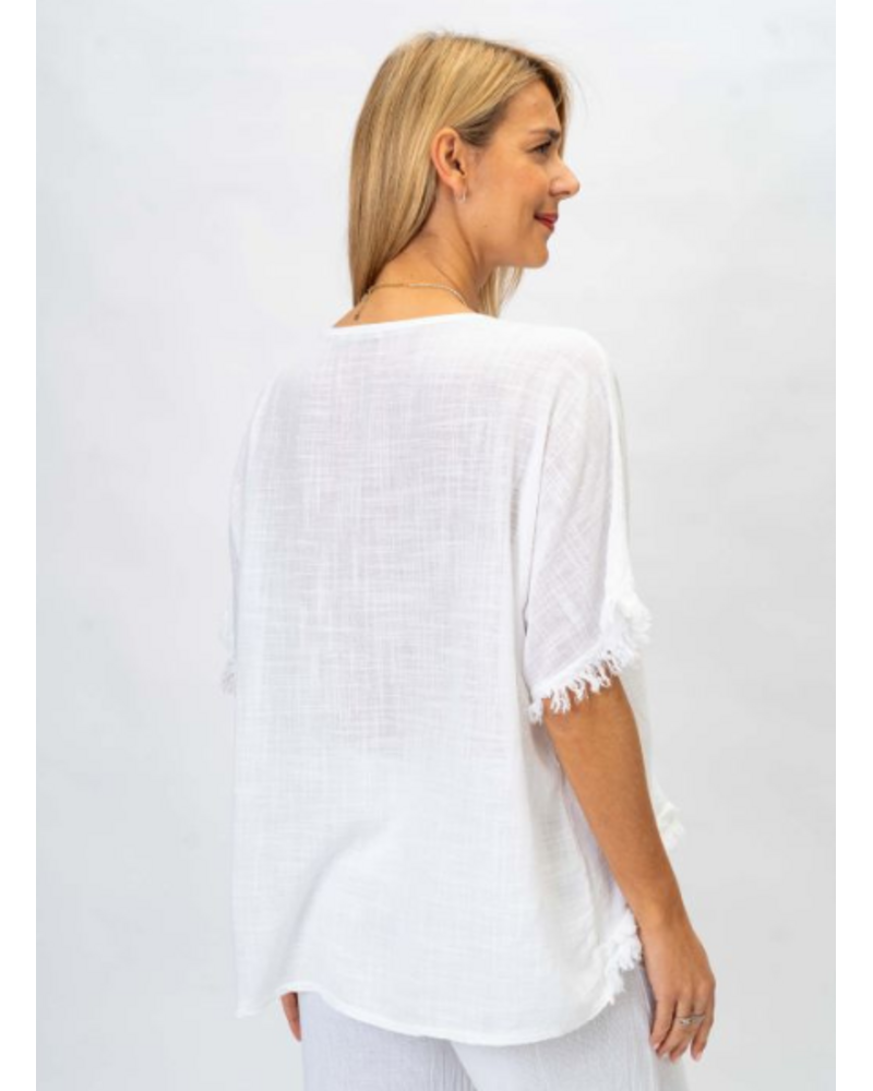 Linen Cotton Top