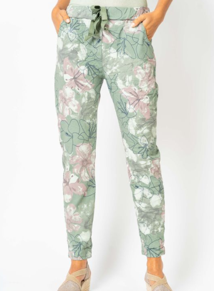 Flower Print Jegging