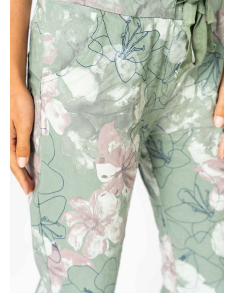 Flower Print Jegging