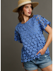 Circle Lace Layered Boxy Top
