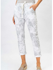 Swirl Glitter Print Jegging