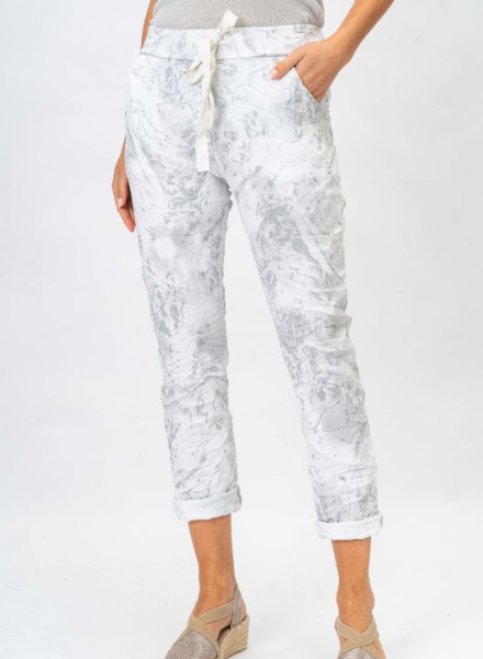 Swirl Glitter Print Jegging