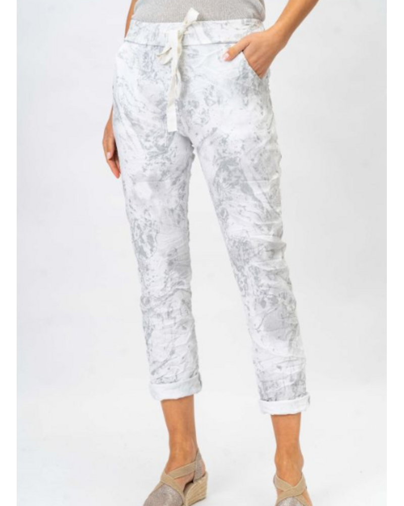Swirl Glitter Print Jegging