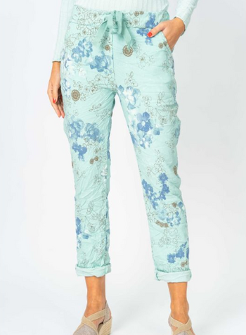 New Flowers Printed Pant