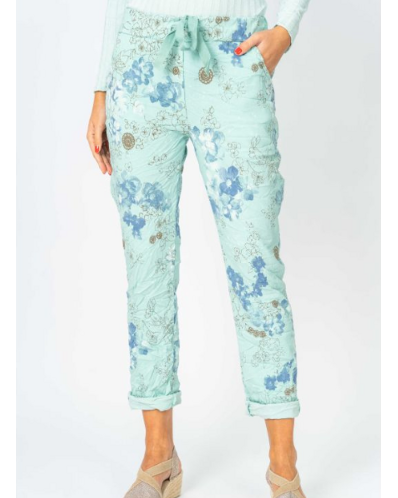 New Flowers Printed Pant