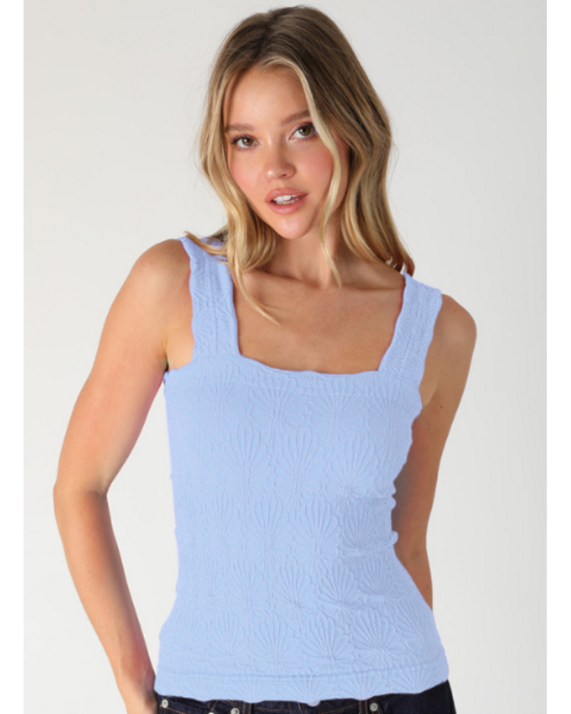 Lace Textured Square Top