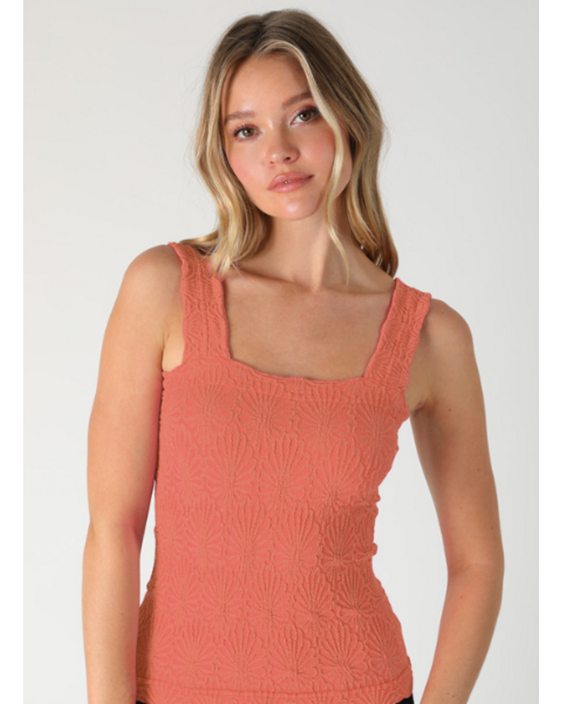 Lace Textured Square Top