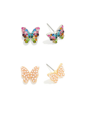 Butterfly Post Earrings