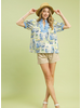 Chinoiserie Print Top