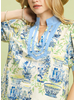 Chinoiserie Print Top