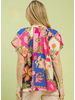 Patchwork Paisley Flowers Top