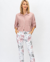 Button Up Guaze Top