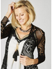 Short Lasercut Flower Cardigan