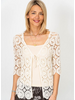 Lace Front Cardigan
