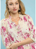 Floral Embroidered Ruffled Top